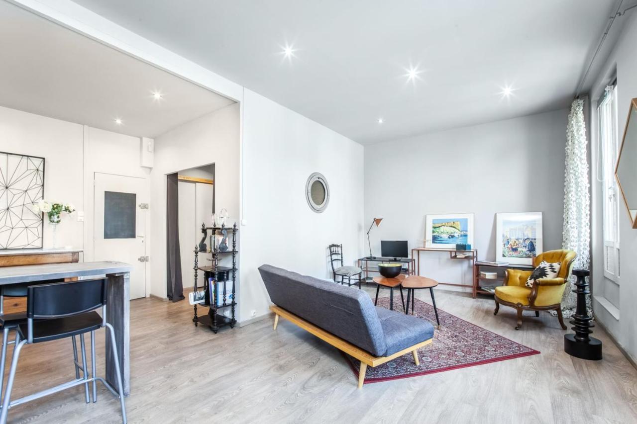 Superbe T2 De Standing Au Pharo - Air Rental Marseille Exteriör bild